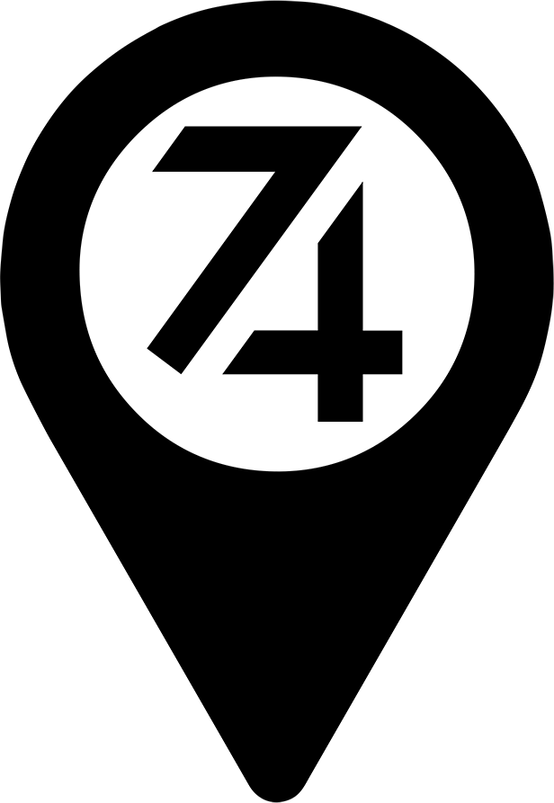 Brewhouse74 pin logo